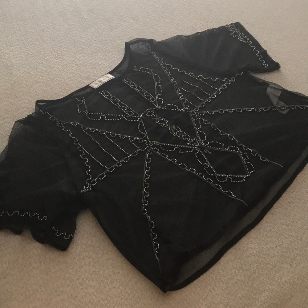 Ambercrombie see through top